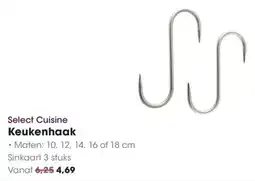 Hanos Select Cuisine Keukenhaak aanbieding