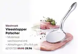 Hanos Westmark Vleesklopper Patscher aanbieding