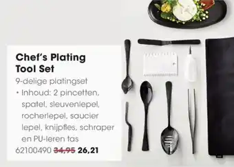 Hanos Chef's Plating Tool Set aanbieding