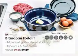 Hanos BK Braadpan Fortalit aanbieding