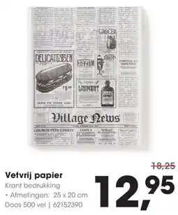 Hanos Village News aanbieding