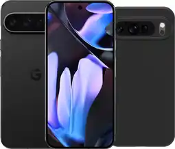 Coolblue Google Pixel 9 Pro XL 256 Go Noir 5G + BlueBuilt Back Cover Noir aanbieding