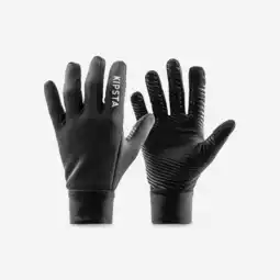 Decathlon Handschoenen voor volwassenen Keepdry Warm zwart aanbieding