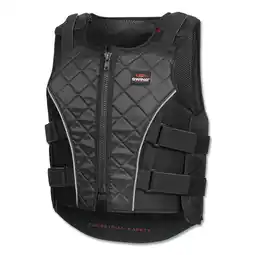 Decathlon Rugprotector paardrijden met rits voor kinderen Swing P19 aanbieding
