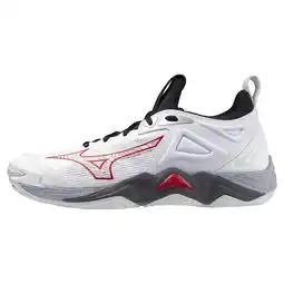 Decathlon Hardloopschoenen Volwassen Mizuno Wave Momentum 3 Wit aanbieding