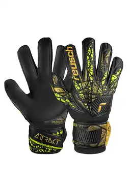 Decathlon REUSCH Keepershandschoenen Attrakt Infinity Finger Support Junior aanbieding