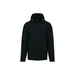 Decathlon 3-laags hoodie met afneembare mouwen Kariban Softshell aanbieding