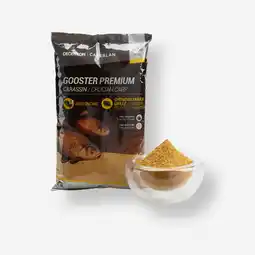 Decathlon Lokvoer voor kroeskarper Gooster Premium 1 kg geel aanbieding