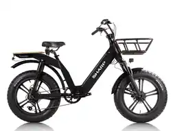 Decathlon Sharp Lipari elektrische transport fatbike 12.6Ah 20 inch aanbieding