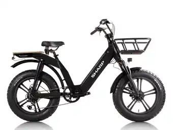 Decathlon Sharp Lipari elektrische transport fatbike 12.6Ah 20 inch aanbieding