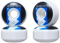 Decathlon Heart Supply Even 99A Skateboard Wielen 4-Pack - 54mm - Blauw aanbieding