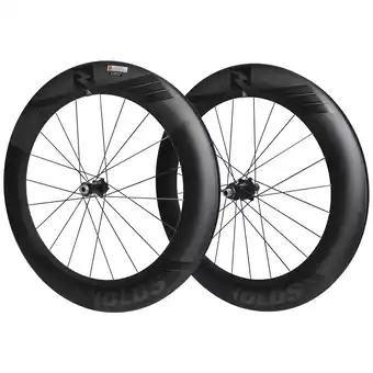 Decathlon Paar tubeless schijfwielen Reynolds Aero80 Shimano aanbieding