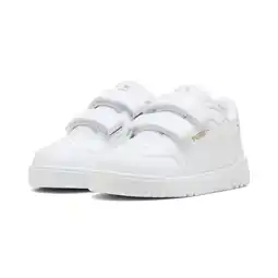 Decathlon Shuffle Downtown sneakers voor kleuters PUMA White Gold aanbieding