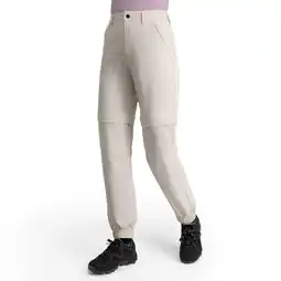 Decathlon Dames Wandelen afritsbare wandelbroek Mistral Sand Beige aanbieding