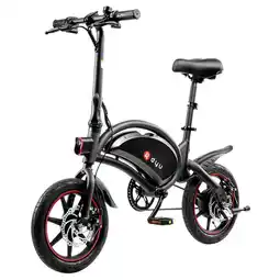 Decathlon Elektrische stadsfiets DYU D3F 14 banden 36V 10Ah accu aanbieding