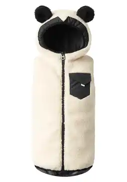 Decathlon Fleece vest PANDO Panda wit ademend vuilafstotend vochtregulerend waterdicht aanbieding