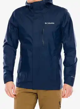 Decathlon Columbia Pouring Adventure III herenregenjas aanbieding