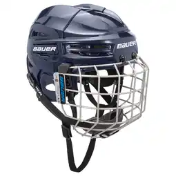 Decathlon BAUER IMS 5.0 [ II ] HOCKEY HELM COMBO aanbieding