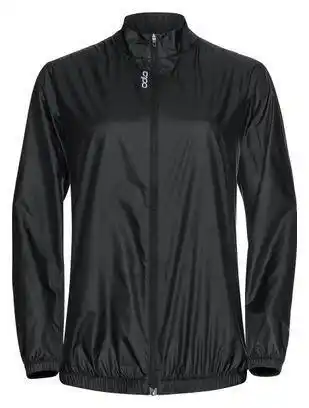 Decathlon Odlo Essential winddicht windjack voor dames zwart aanbieding