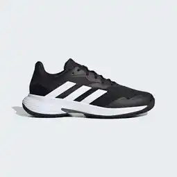 Decathlon Tennis En Padelschoenen Heren - ADIDAS Court Jam Control Clay M- Black / White aanbieding