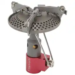 Decathlon FlyTi Stove Mini Titanium Camping Gasfornuis Trekking Outdoor Opvouwbaar 3kW aanbieding