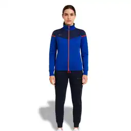 Decathlon Dames compleet pak BRONZE blauw fuchsia aanbieding