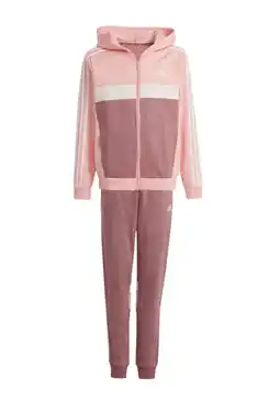 Decathlon Trainingspak Tiberio 3-Stripes Colorblock Roze - IV7298 aanbieding