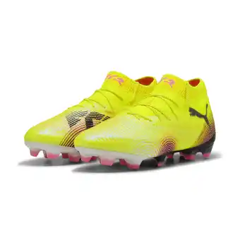 Decathlon FUTURE 8 ULTIMATE FG voetbalschoenen PUMA Yellow Alert Black Sun Struck Pink aanbieding