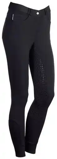Decathlon Harry's Horse Rijbroek Redwood Full Grip aanbieding