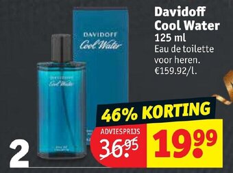 Kruidvat Davidoff Cool Water 125ml aanbieding