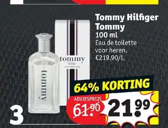 Kruidvat Tommy Hilfiger Tommy 100ml aanbieding