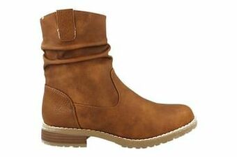 Berca Shoes Mode-Mania Laars Dames Eco - Cognac aanbieding