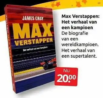 Max verstappen: het verhaal van een kampioen