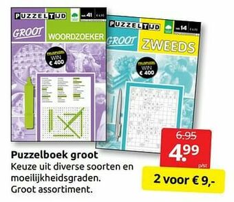 Puzzelboek groot