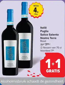 Carrefour Italië Puglia Salice Salento Nostre Terre aanbieding