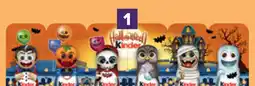 Carrefour Gemouleerde Chocolade Halloween Kinder aanbieding