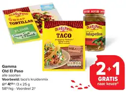 Carrefour Gamma Old El Paso aanbieding