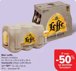 Carrefour Bier Leffe aanbieding
