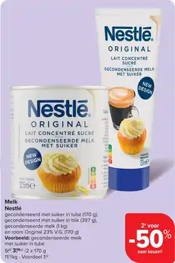 Carrefour Melk Nestlé aanbieding