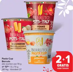 Carrefour Pasta Cup Berruto aanbieding