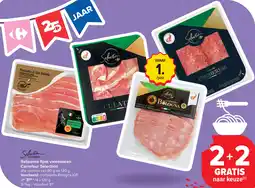 Carrefour Italiaanse fijne vleeswaren Carrefour Selection aanbieding