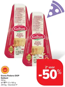 Carrefour Grana Padano DOP Galbani aanbieding