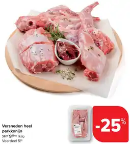 Carrefour Versneden heel parkkonijn aanbieding