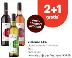 Spar Vintense 0,0% aanbieding