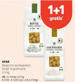 Spar SPAR Belgische aardappelen aanbieding