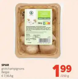 Spar SPAR grotchampignons België aanbieding