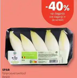Spar SPAR fijnproeverswitloof België aanbieding