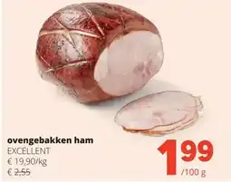 Spar ovengebakken ham aanbieding