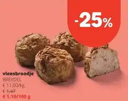 Spar vleesbroodje aanbieding