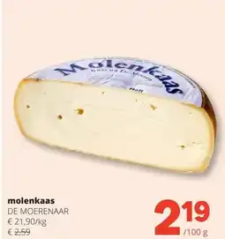 Spar molenkaas aanbieding